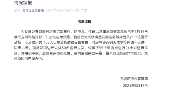 股票配资官方我 记者实探深圳龙岗地基沉降小区：楼宇出现倾斜，邻近房屋室内墙体开裂